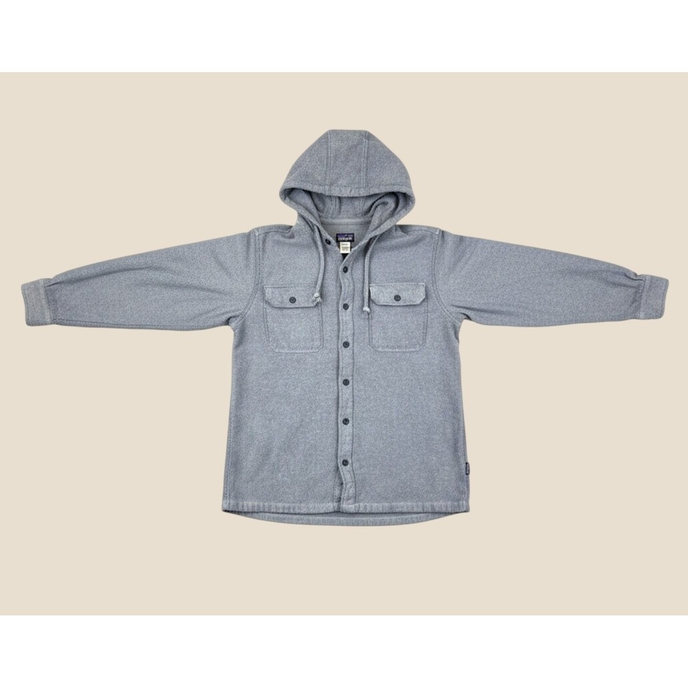 Patagonia M's Fjord Hooded Flannel Shirt Men S Organic Cotton Long Sleeve Travel